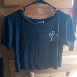 🌵🖤✖ Cactus Crop Top